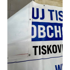 Tisk kvalitní litý banner 510 g/m³ - 1440 DPI - Ovařený s očkama
